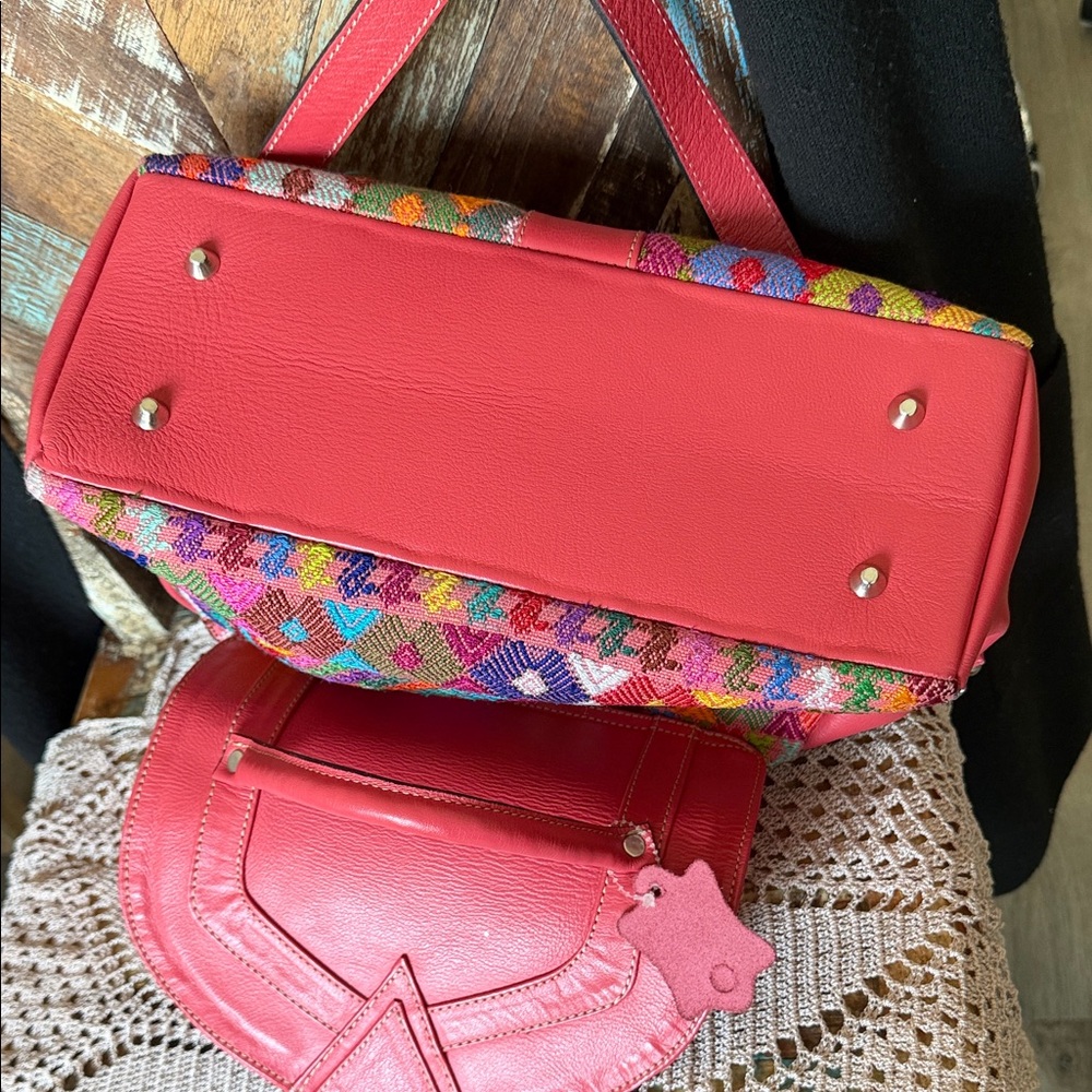 Colorful Patterned Women's Bag - Picture 9 of 13